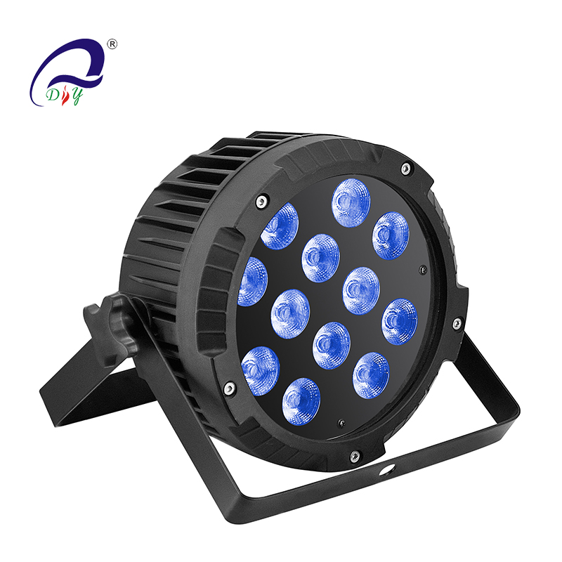 PL20 12PCS Vodotěsný IP65 LED Par stage Light