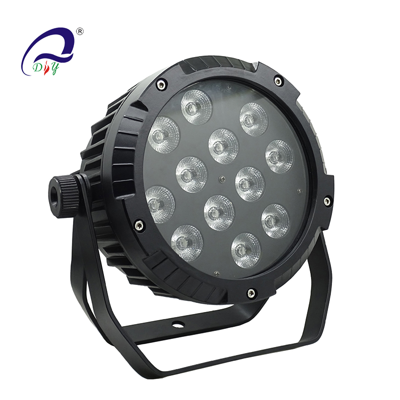 PL20 12PCS Vodotěsný IP65 LED Par stage Light