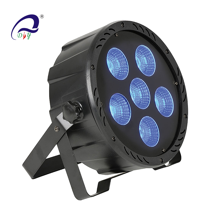 PL101 6PCS LED COB 200 W Par Can Light pro disco