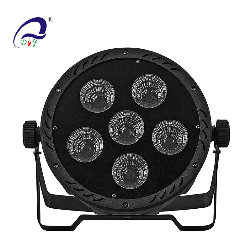 PL101 6PCS LED COB 200 W Par Can Light pro disco