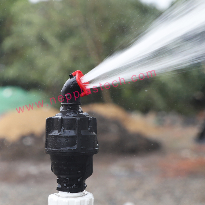 zemědělské a zahradní zavlažovací systém plastových 360 rotátorových postřikovačů