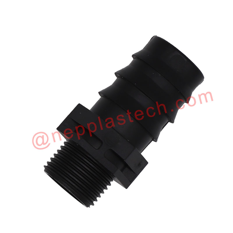 zavlažovací zahradní zavlažovací zavlažovací PE trubkové konektory DN20mm kapkové hadicové konektory