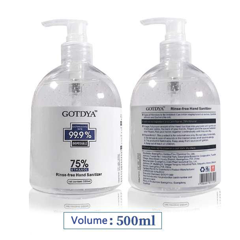 Ruční sanitizer bez oplachování