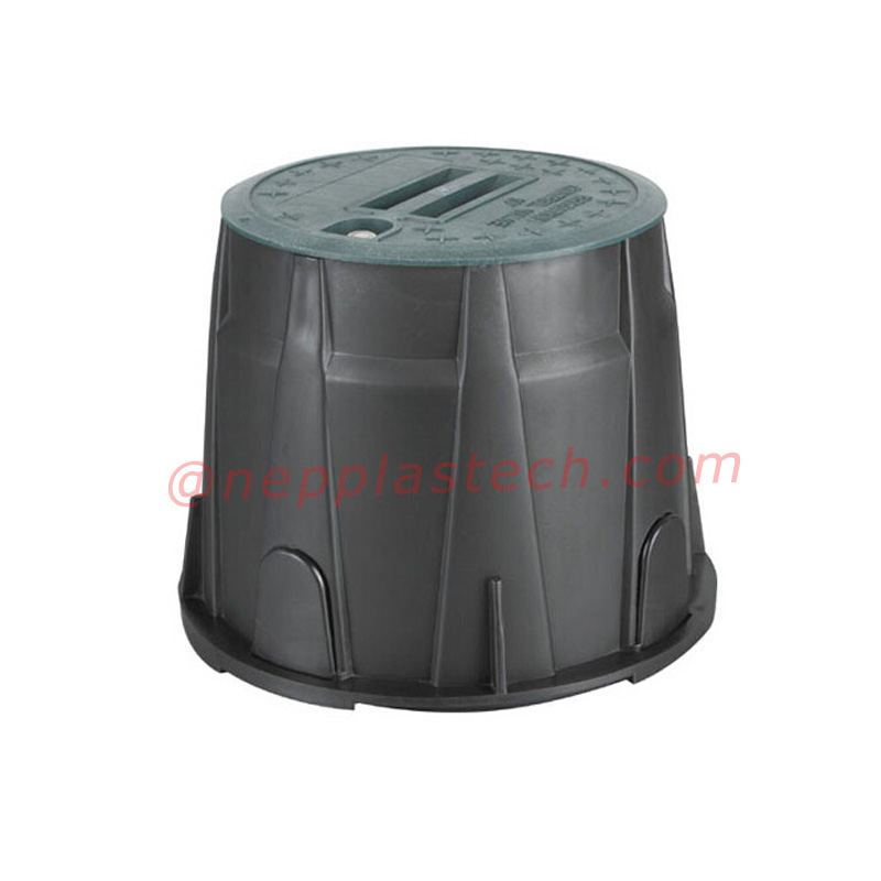 krajina solární auto zavlažovací systém 6 10 12 palců plastový ventil a vodoměr box