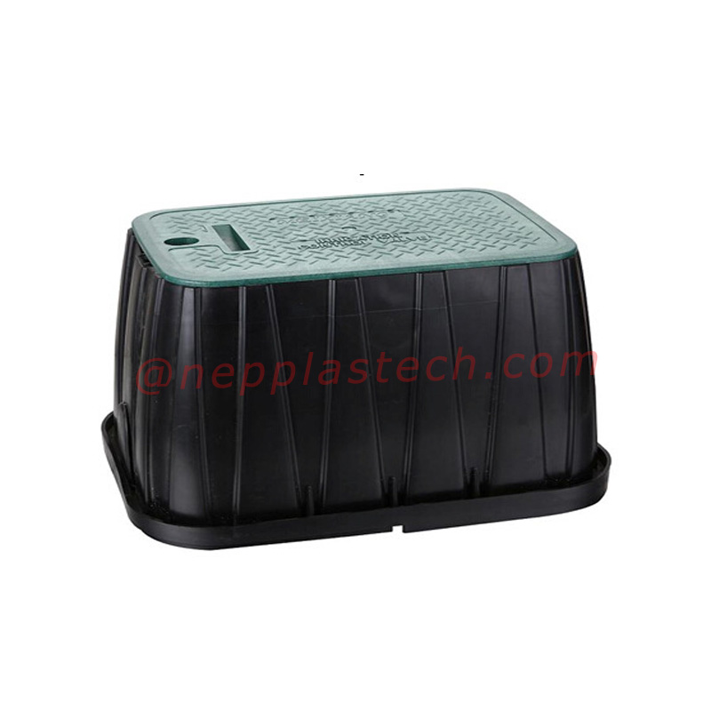 krajina solární auto zavlažovací systém 6 10 12 palců plastový ventil a vodoměr box