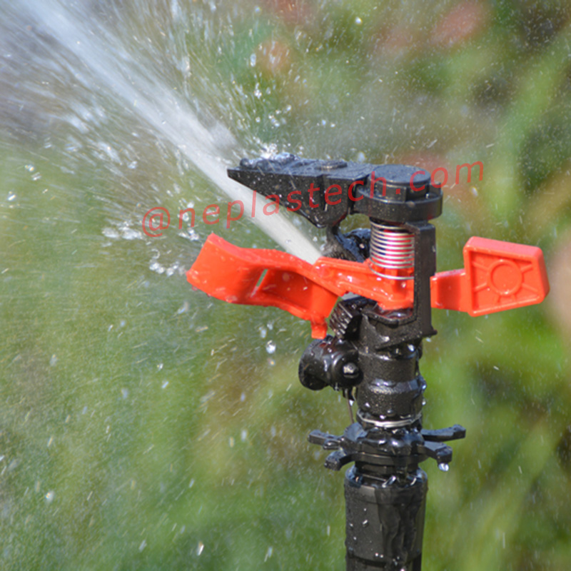rozprašovač s nastavitelnou vzdáleností a úhel rozstřiku Plastová zahradní trávníková zemědělská půda
