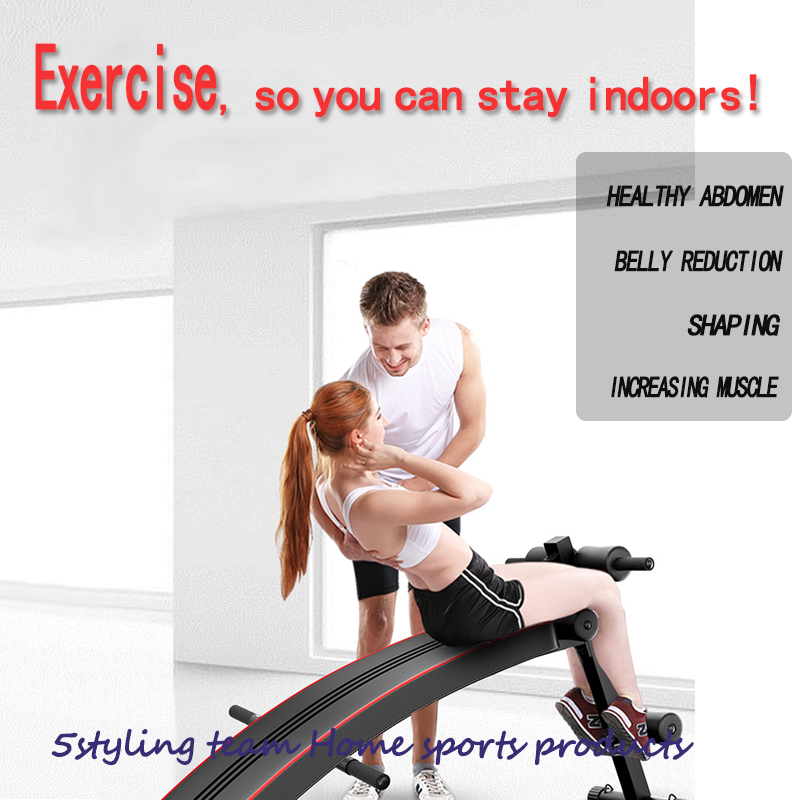 Sezení, podpěry, vybavení břišního fitness, břišní retraktor, břišní svalová deska