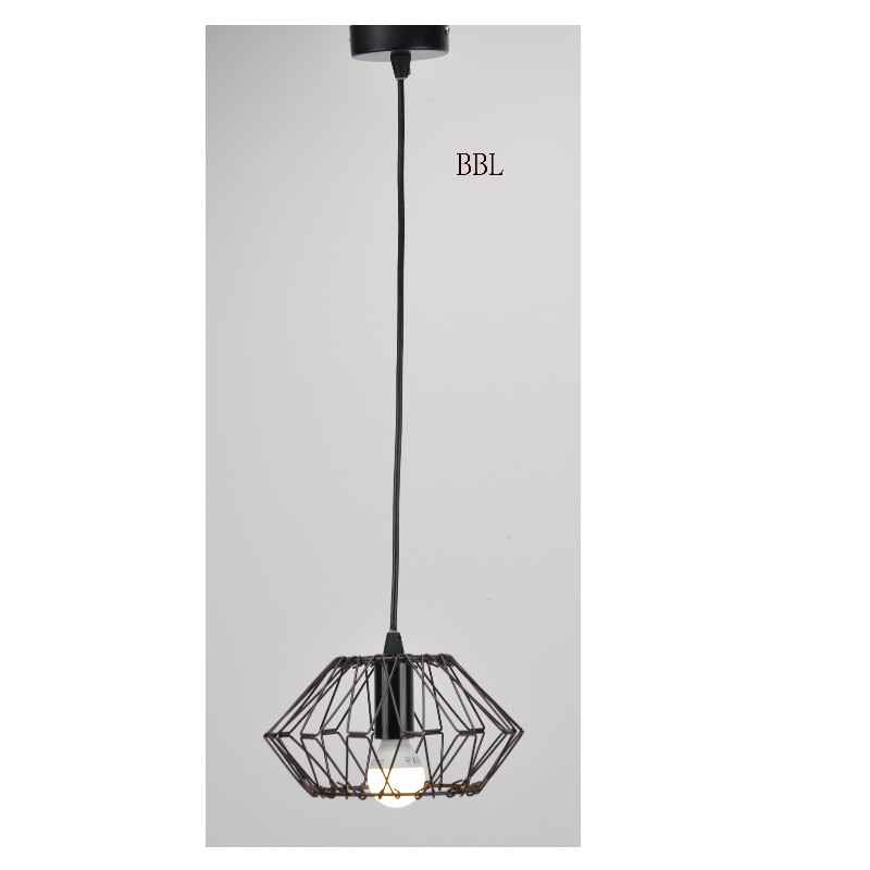 Závěsná lampa s malým odstínem pro kutily