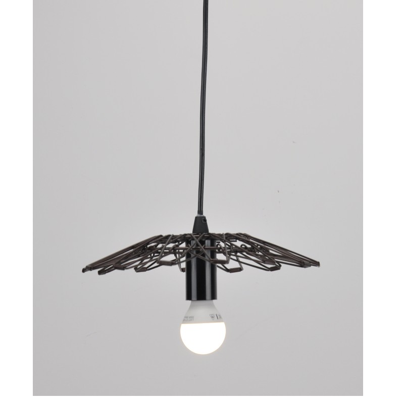 Závěsná lampa s malým odstínem pro kutily