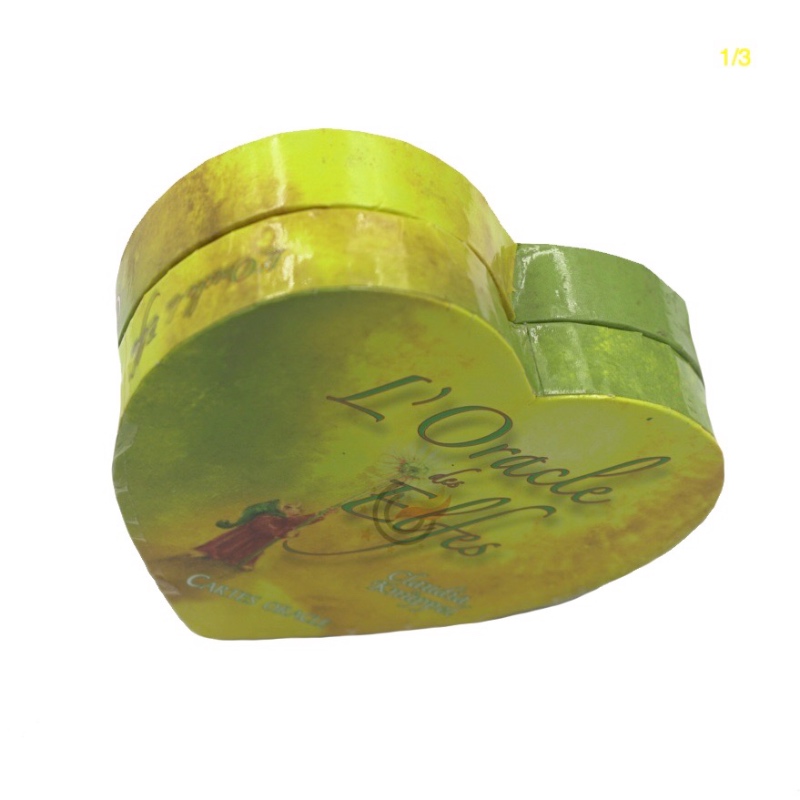 GL-PA0013 Papírová krabička s tvarem srdce