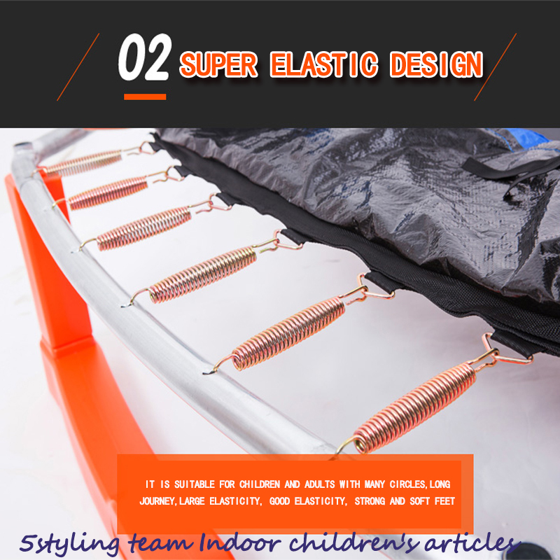 Trampolína pro dětský domov trampolína pro děti s ochrannou pružinou pro dětskou trampolínu pro bungee jumping venkovní trampolína