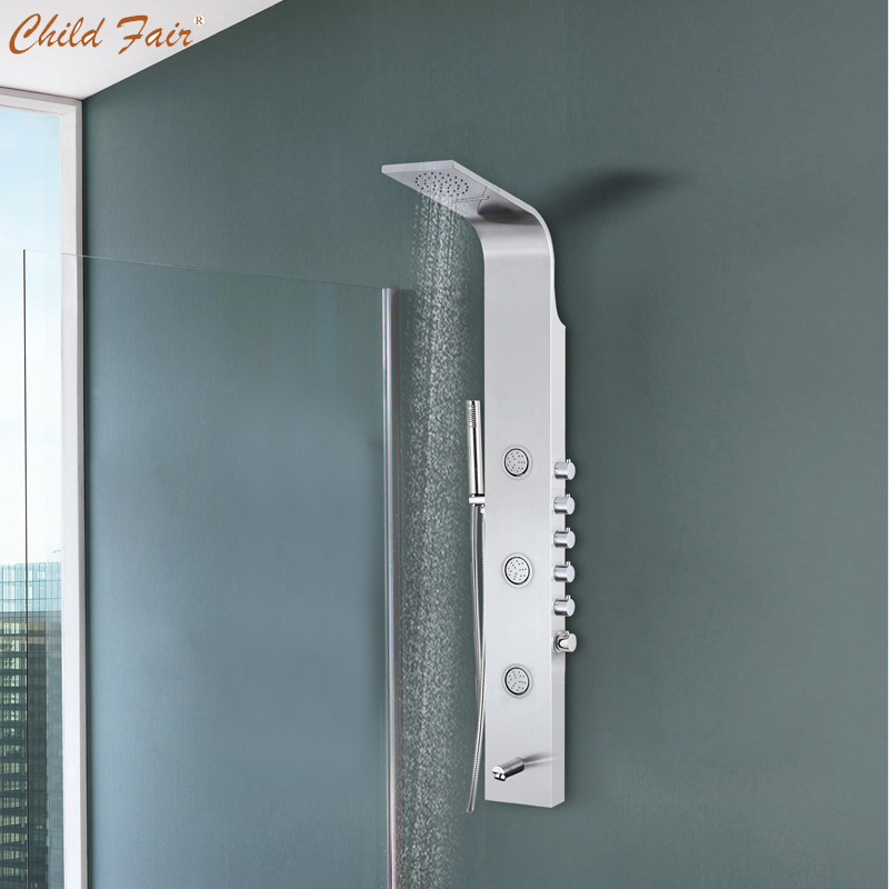 Sprchový panel z nerezové oceli CF8026