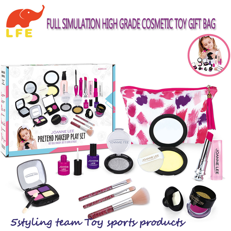 Dětská a dívčí ozdobná zařízení, kosmetika, toaletní potřeby a hračky, simulace rodiny blingera, kosmetické hračky princezny