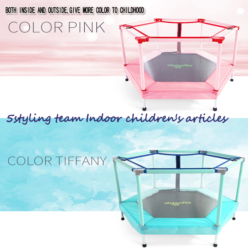 Americké skákající trampolínové děti, vnitřní a venkovní skákací postýlek, skákající postelové hračky