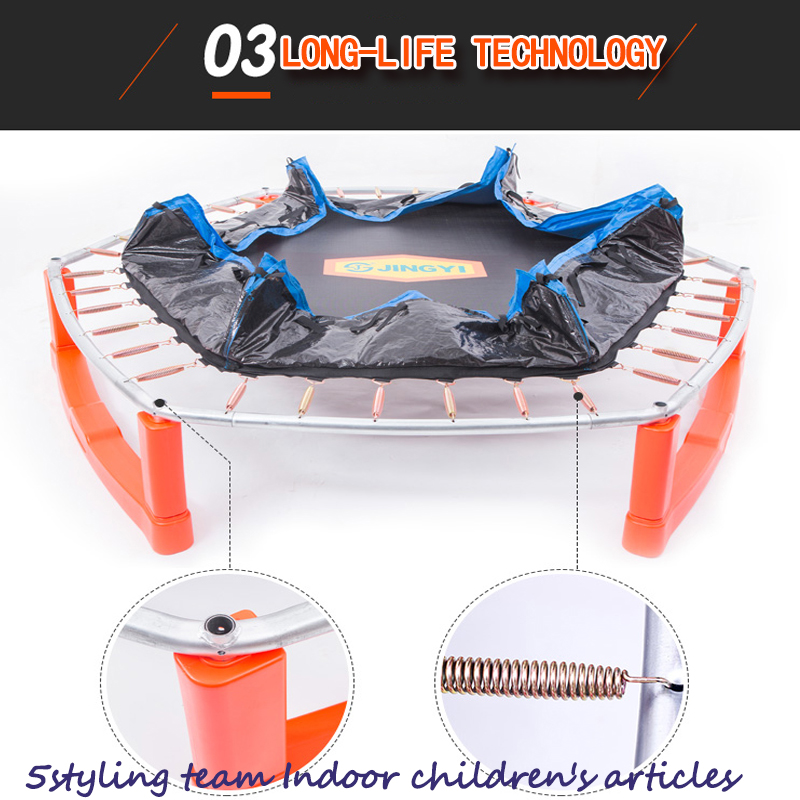 Trampolína pro dětský domov vnitřní trampolína pro děti s ochrannou síťovou pružinou pro dětskou trampolínu pro bungee jumping venkovní trampolína