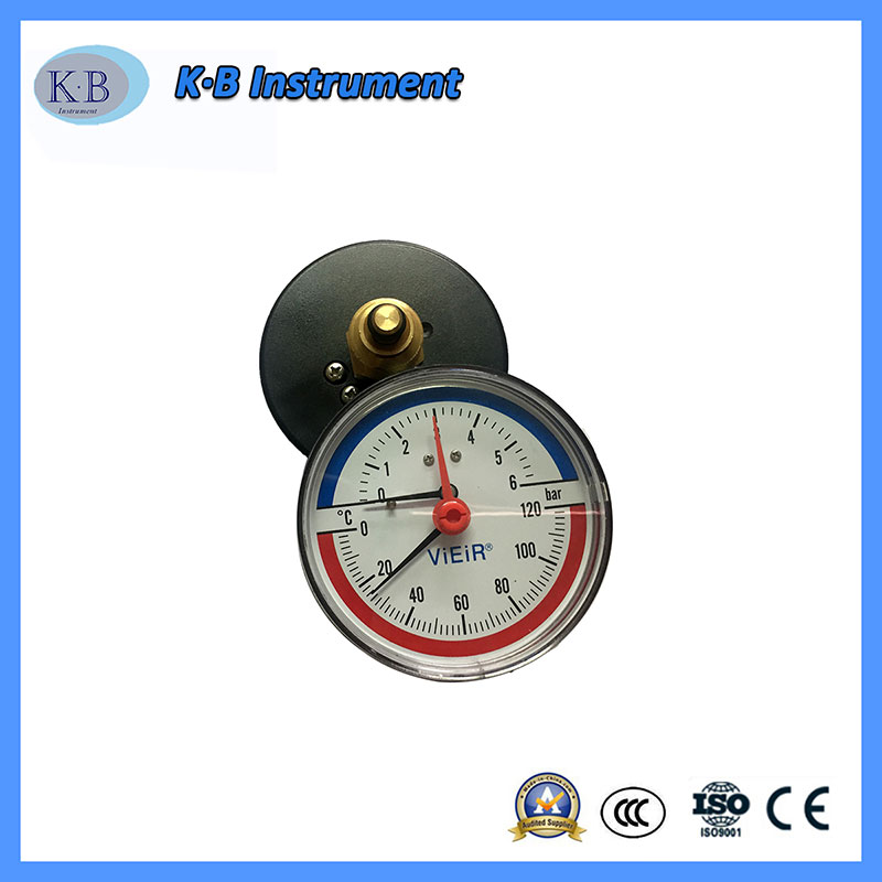 Termo-Manometr, mechanické měření tlaku a měření teploty