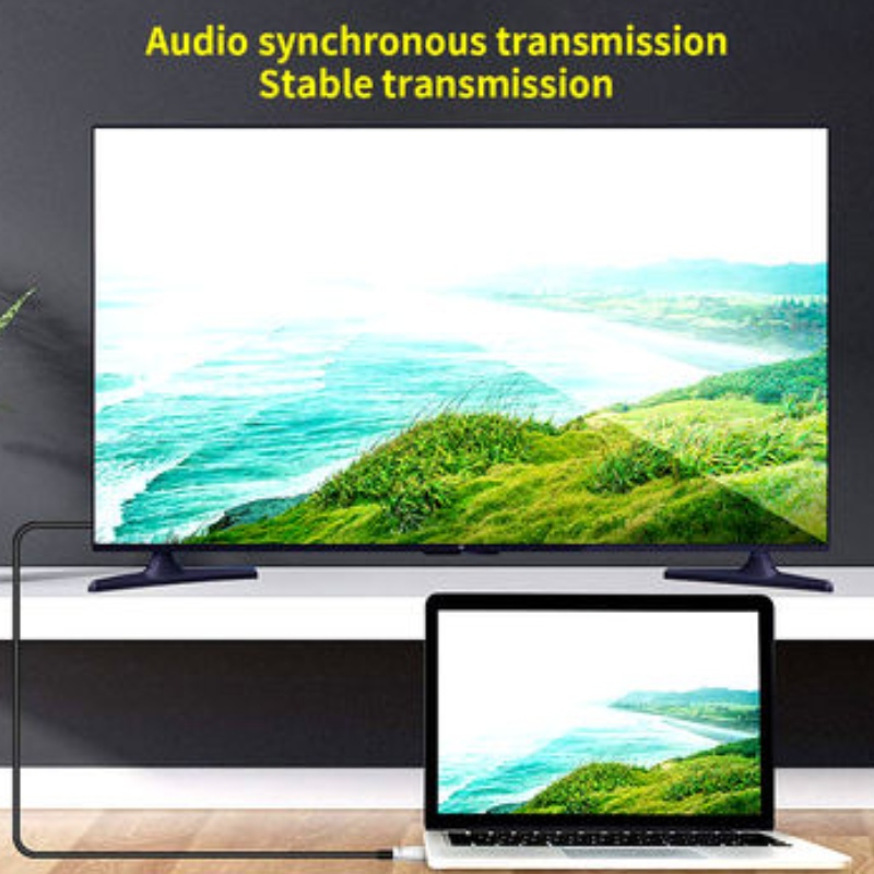 60M / 197ft vysokorychlostní kabel HDMI 2.0v 18G 4K @ 60hz 3D ACR Audio a video kabel, HDMI AOC