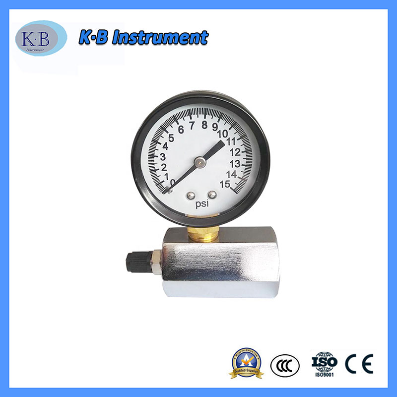 Manometr s tlakem na měření tlaku plynu v provedení 2 