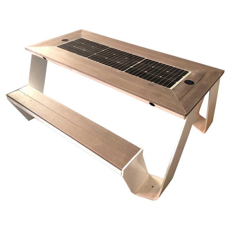 Nový designový módní vysoce kvalitní solární inteligentní lavice