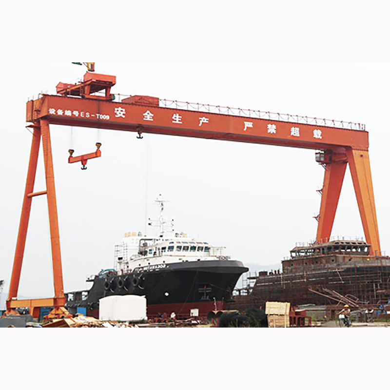 Shipbuilding Double Girder Gantry Crane