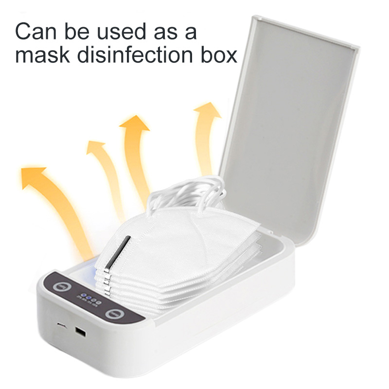 Dezinfekce Stroj UV Sterilizer Mobilní maska Disinfekce Box Sterilizace Box