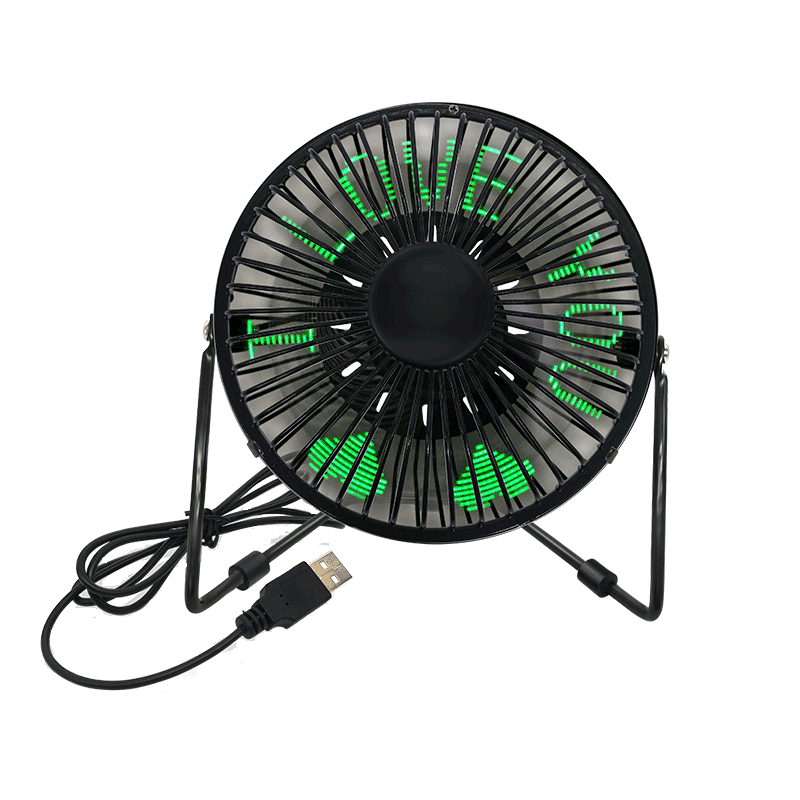 Stolní USB LED ventilátor (4 palce) 4A