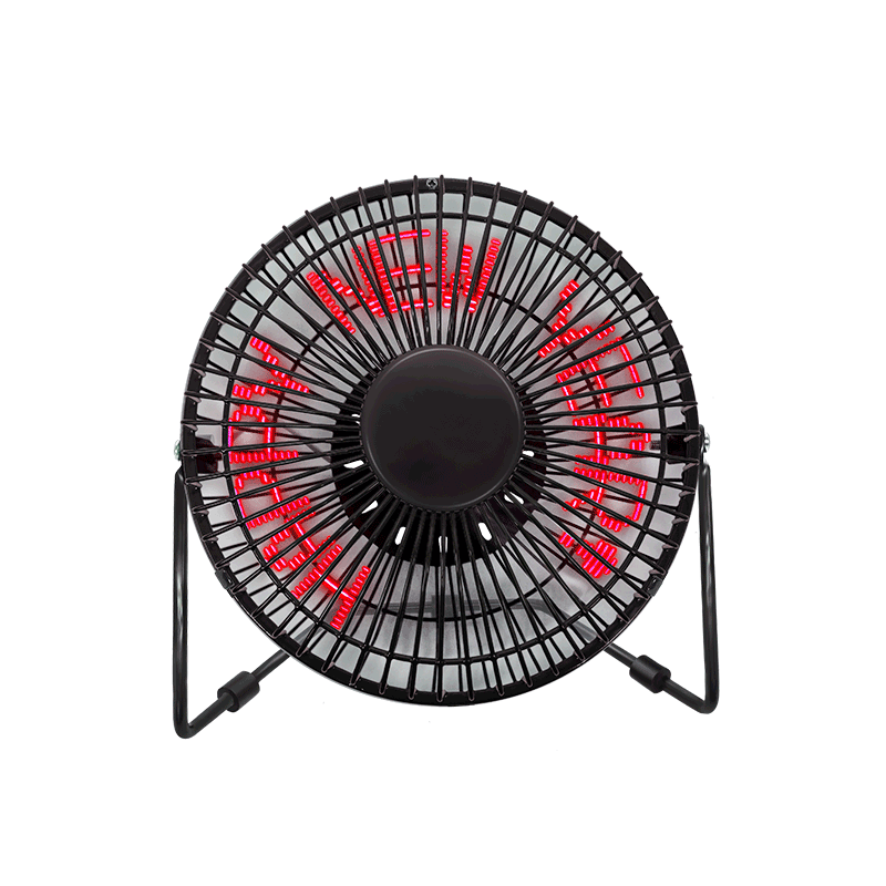 LED hodiny s ventilátorem s teplotním časem 6 palců (6B)
