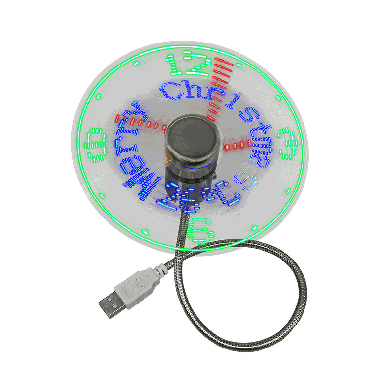 Mini USB ventilátor s ledovým dárkovým ventilátorem (DS02)