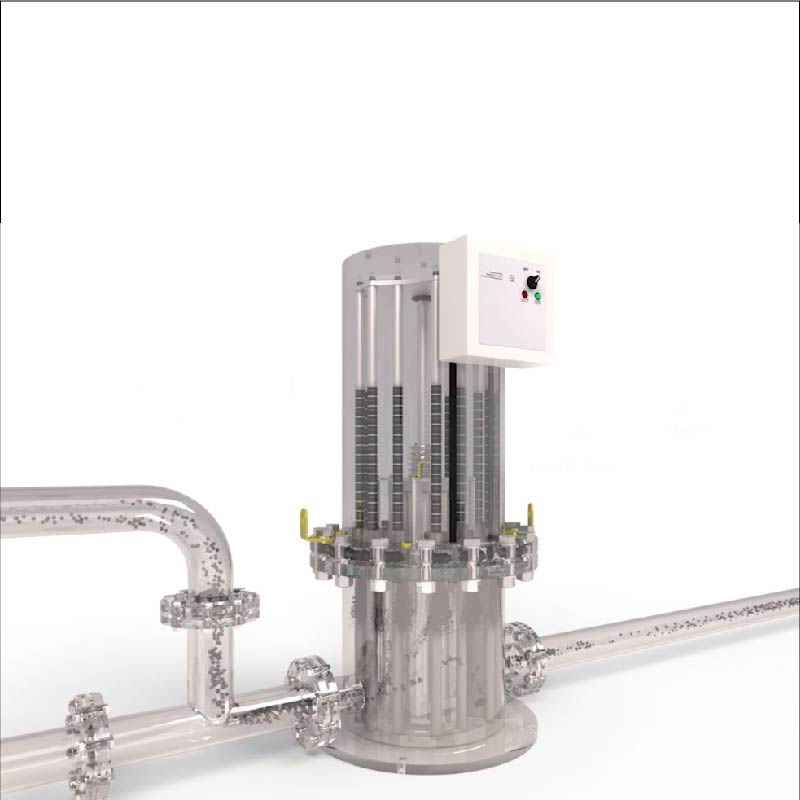 V ochranném zařízení oddělovačů krytu Instalace tlakové příruby