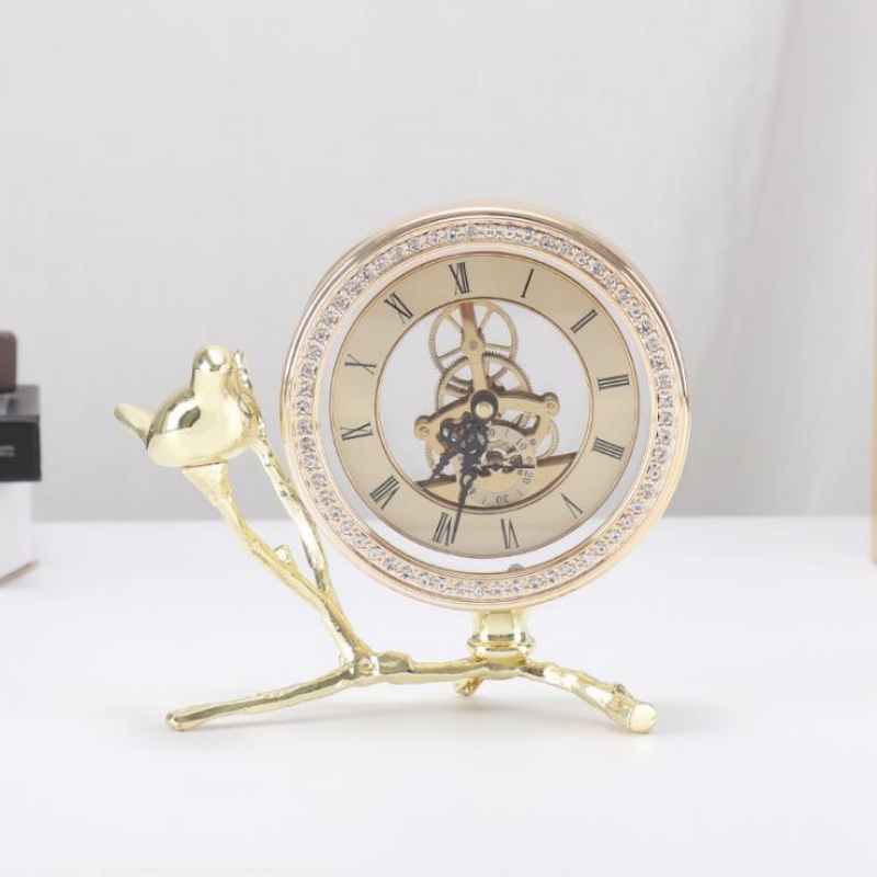 Factory přímý prodej evropských stylových hodin retro tvůrčí stolní hodiny Bird Clock domácí dekorace přívěsky na zeď hodin