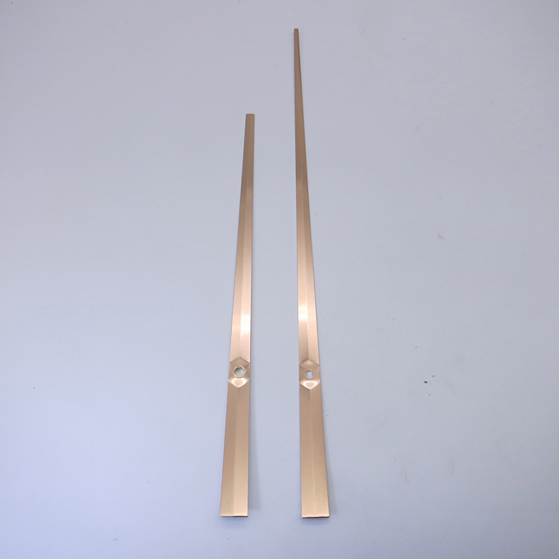 15mm stěnové hodiny pohybu a HR10001 zlaté ručičky