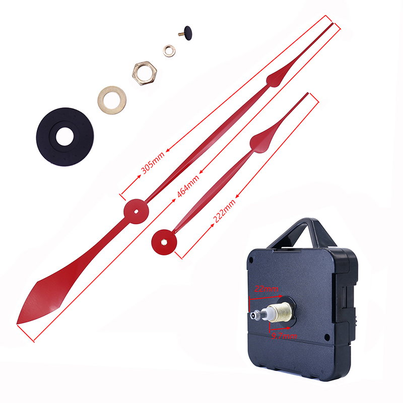 HR1688 15mm křemenný stroj hodinek a hliníkové ručičky hodinek