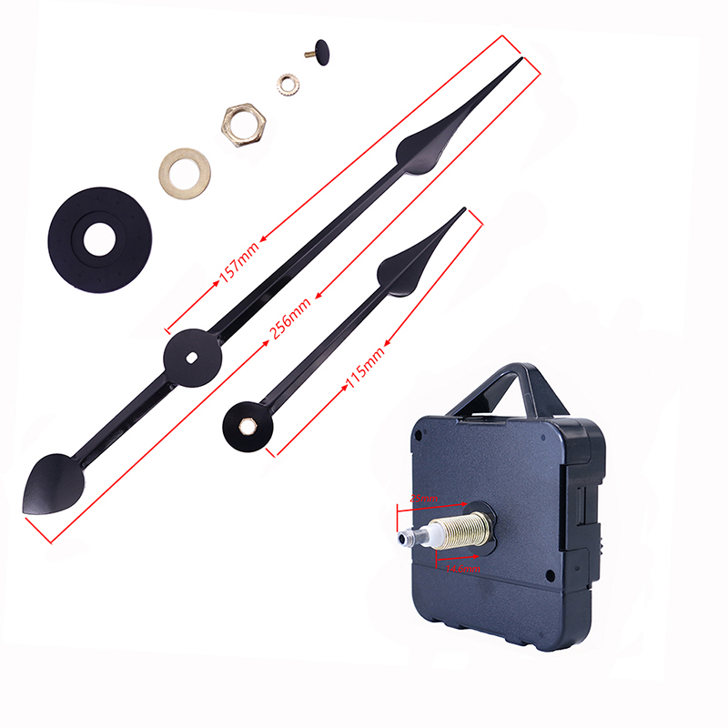 HR1688 23mm velký točivý moment I hřídel stěnové hodiny a hodinové ručičky