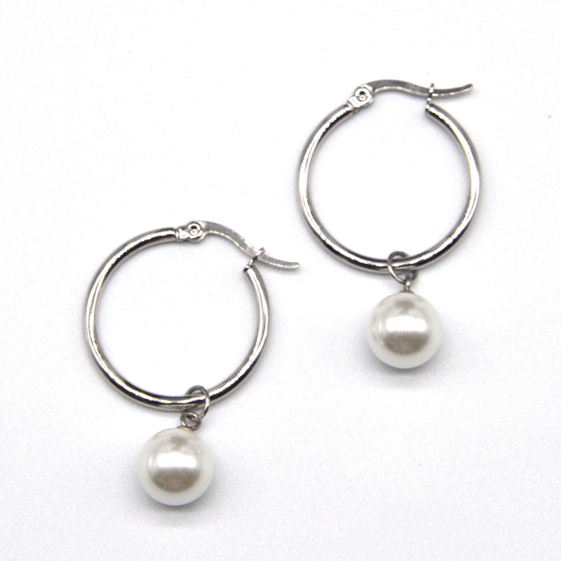Vlasové perlové náušnice, módní šperky, šperky z Pearl Jewelry