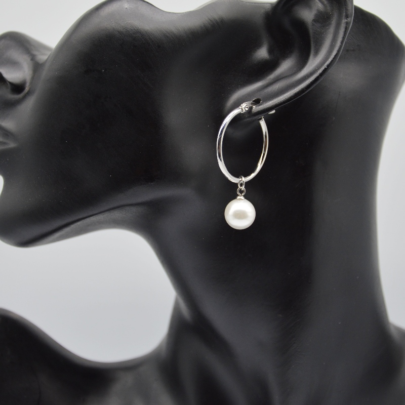 Vlasové perlové náušnice, módní šperky, šperky z Pearl Jewelry