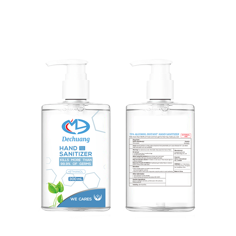 300ml 75% Alkohol instant hand sanitizer gel
