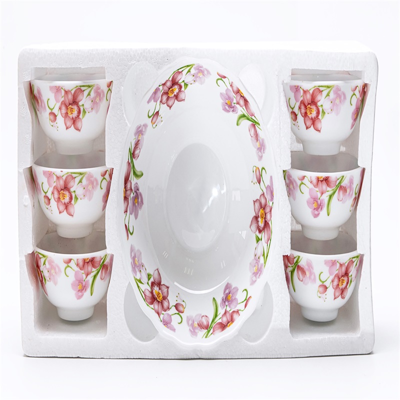 7X & Večeře Set Heat Resistant Opal Glassware