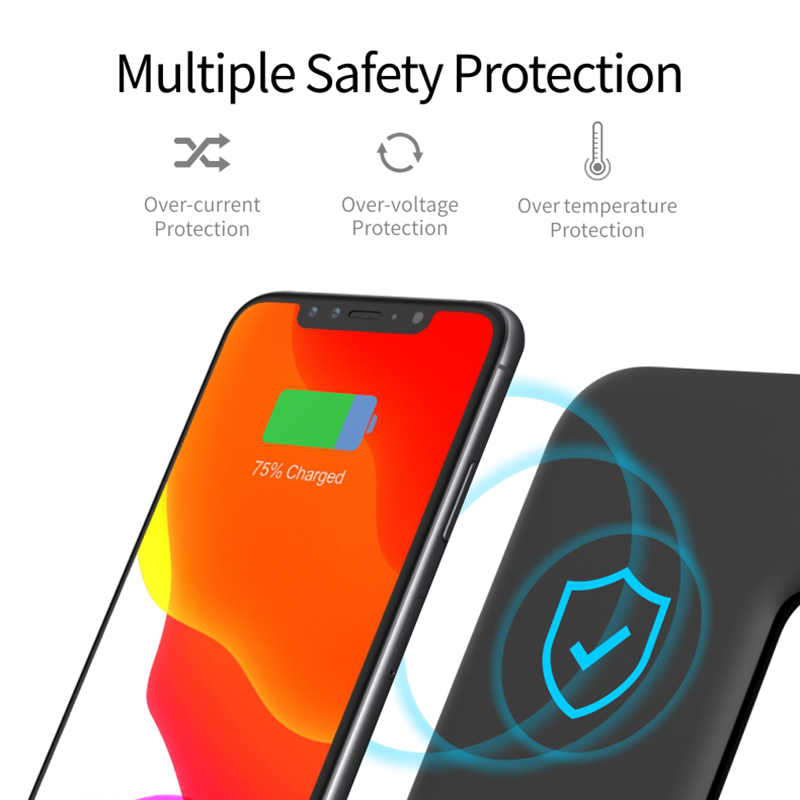 Bezdrátová nabíječka 3v1 kompatibilní pro iPhone iWatch