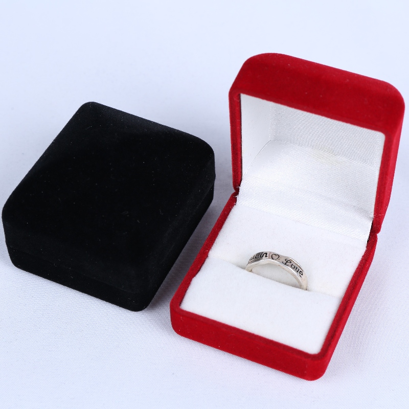 Položka D-57 kruhový tvar Velvet Box na prsten, mince & odznak, mm.45*52*41, závaží kolem 30g