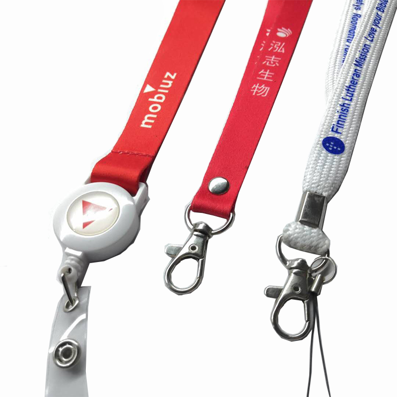 Průmyslový přímý prodej na zakázku Lanyard velkoobchodní polyester lanyard hot transfer lanyard snadno vytáhnout lanyard expanze spona lanovka tisknutelné logo