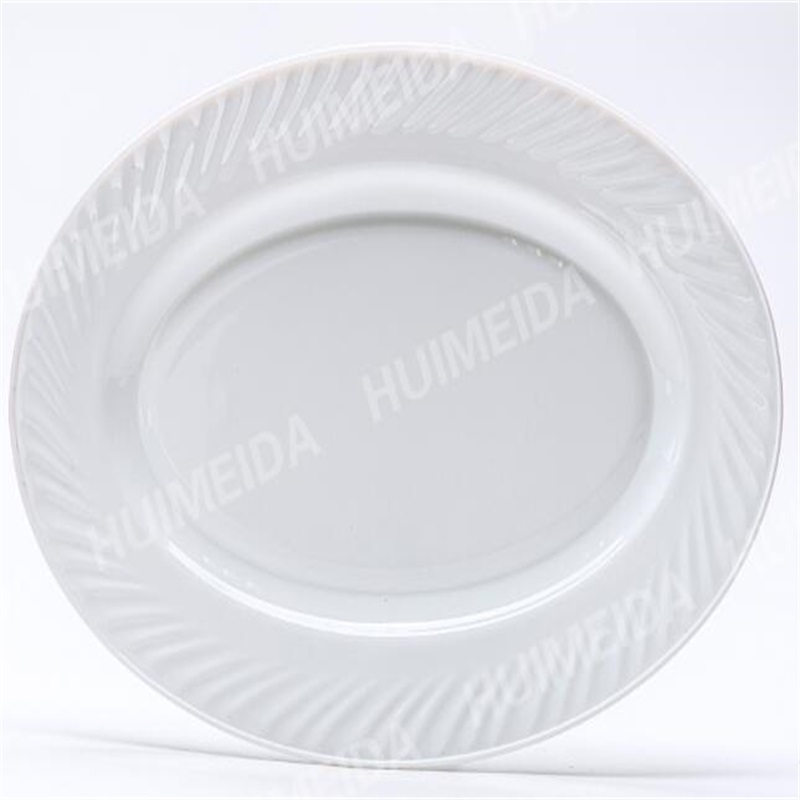 Sada skleněných skleněných skleněných skleněných desek … HYP OVAL PLATE