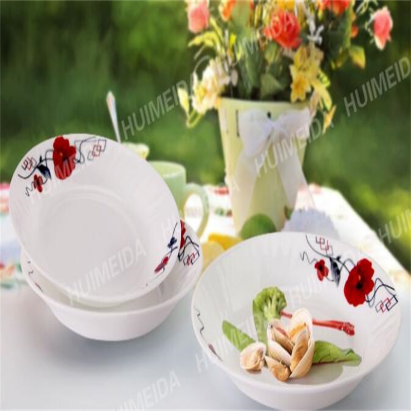 Opal glass glasser večeře set --FBW Bowl
