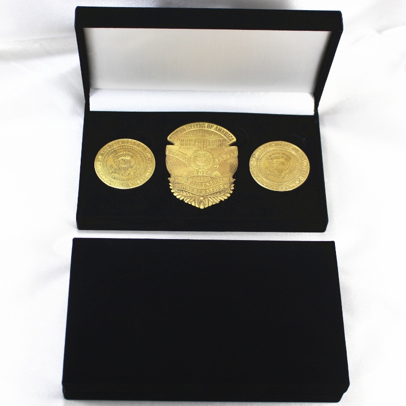 Položka V-18L obdélníková flanelette box pro 150*75mm dvojité mince, odznaky 65286; manžetové knoflíčky, atd. mm.174*102*32, závaží asi 168g