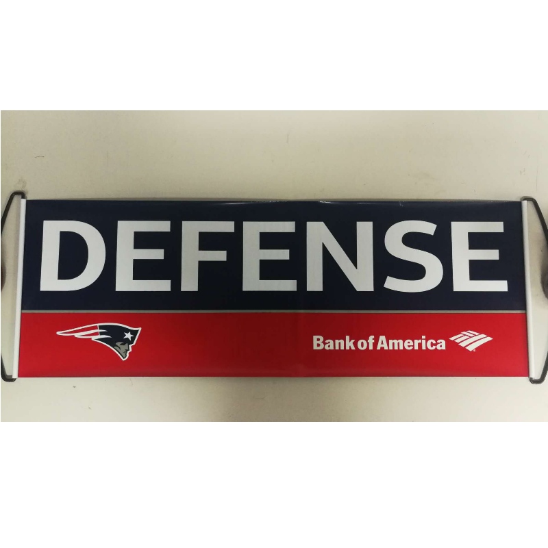 Vlastní Logo Hand Held Roller Banner- Patriots 24x68CM