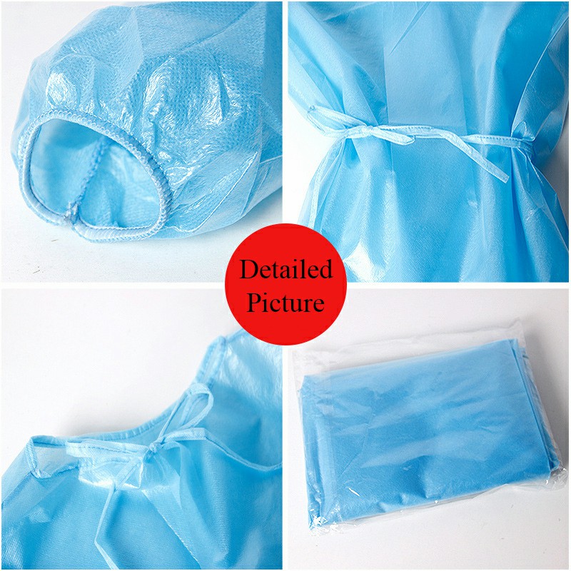 PP+PE Disposable Isolation Gown