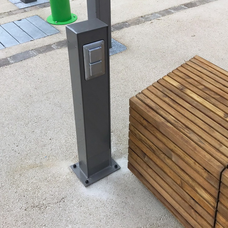 Inteligentní vysoce kvalitní levná solární nabíjecí stanice USB