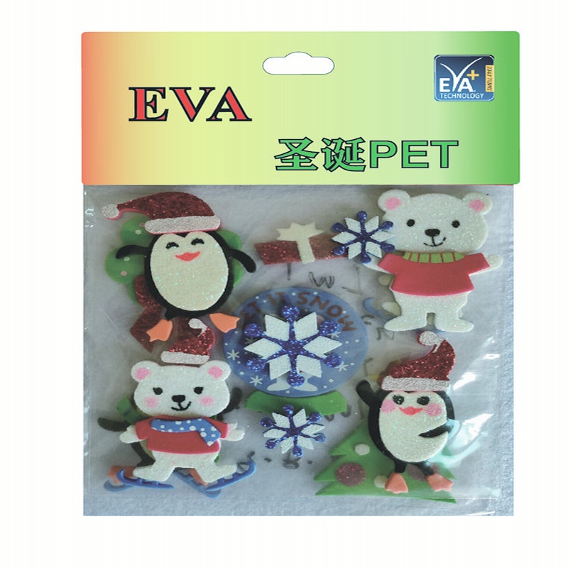 Foam Xmas PET Foam Glitter PET Foam tvar PET