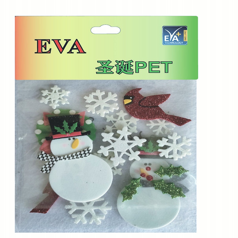 Foam Xmas PET Foam Glitter PET Foam tvar PET