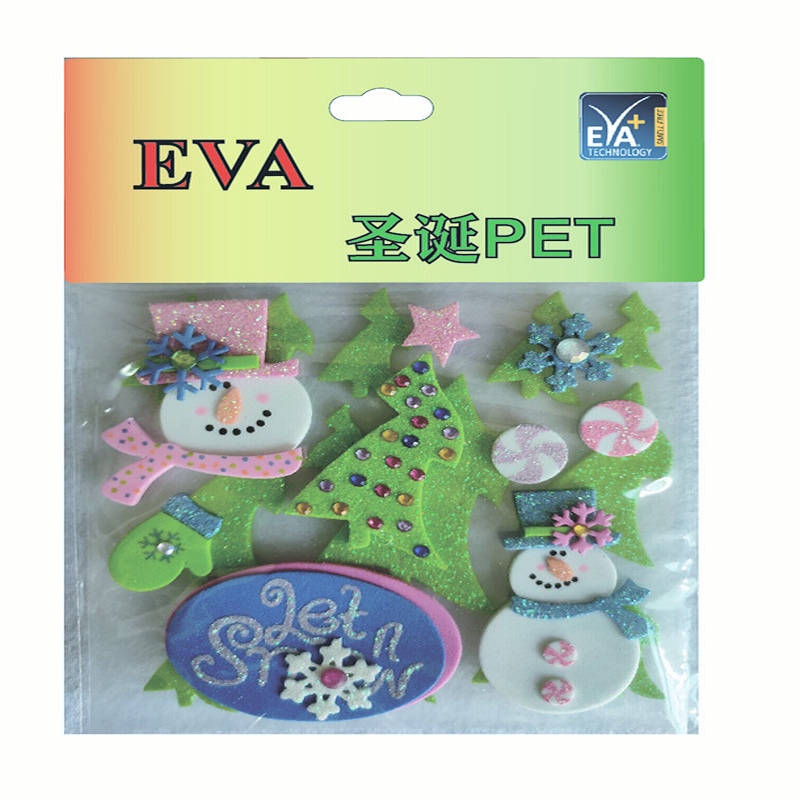 Tykadla PET Foam Glitter PET Foam Christmas PET