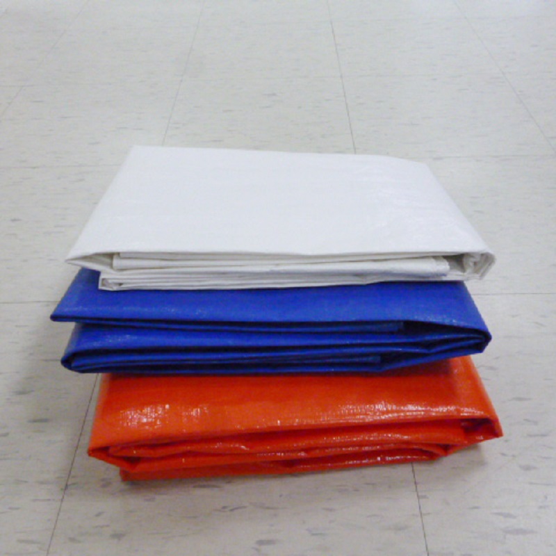 Zelená barva HDPE Tkaná plachtovina LDPE Laminovaná PE plachta Krycí plachta pro nákladní vozidla